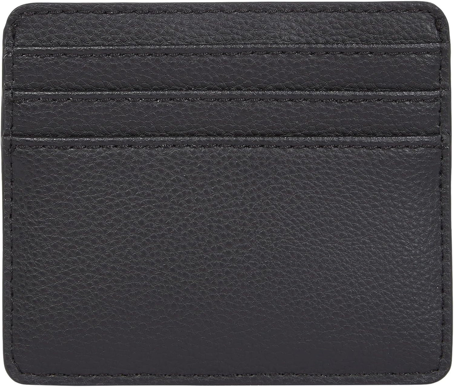 Damskie etui na karty Tommy Hilfiger Miękka taśma z logo Mały, czarny, uniwersalny portfel damski Naty Shop
