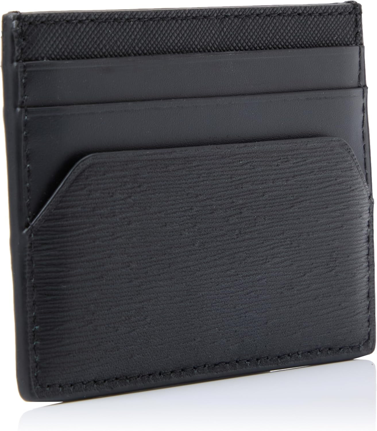 Tommy Hilfiger Męski TH PLAQUE CC HOLDER, czarny, jeden rozmiar Portfel męski Naty Shop