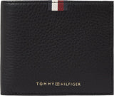 Tommy Hilfiger Męski Th Prem Lea Cc and Coin Am0am11265 Portfele Portfel męski Naty Shop Czarny (czarny) Os