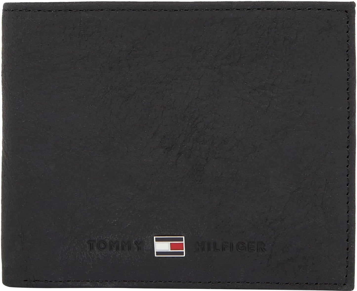 Portfel męski Tommy Hilfiger Johnson Mini Mały portfel męski Naty Shop czarny
