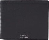 Tommy Hilfiger Portfel męski Skórzany mini portfel Small Naty Shop Portfel męski Czarny (czarny) Os