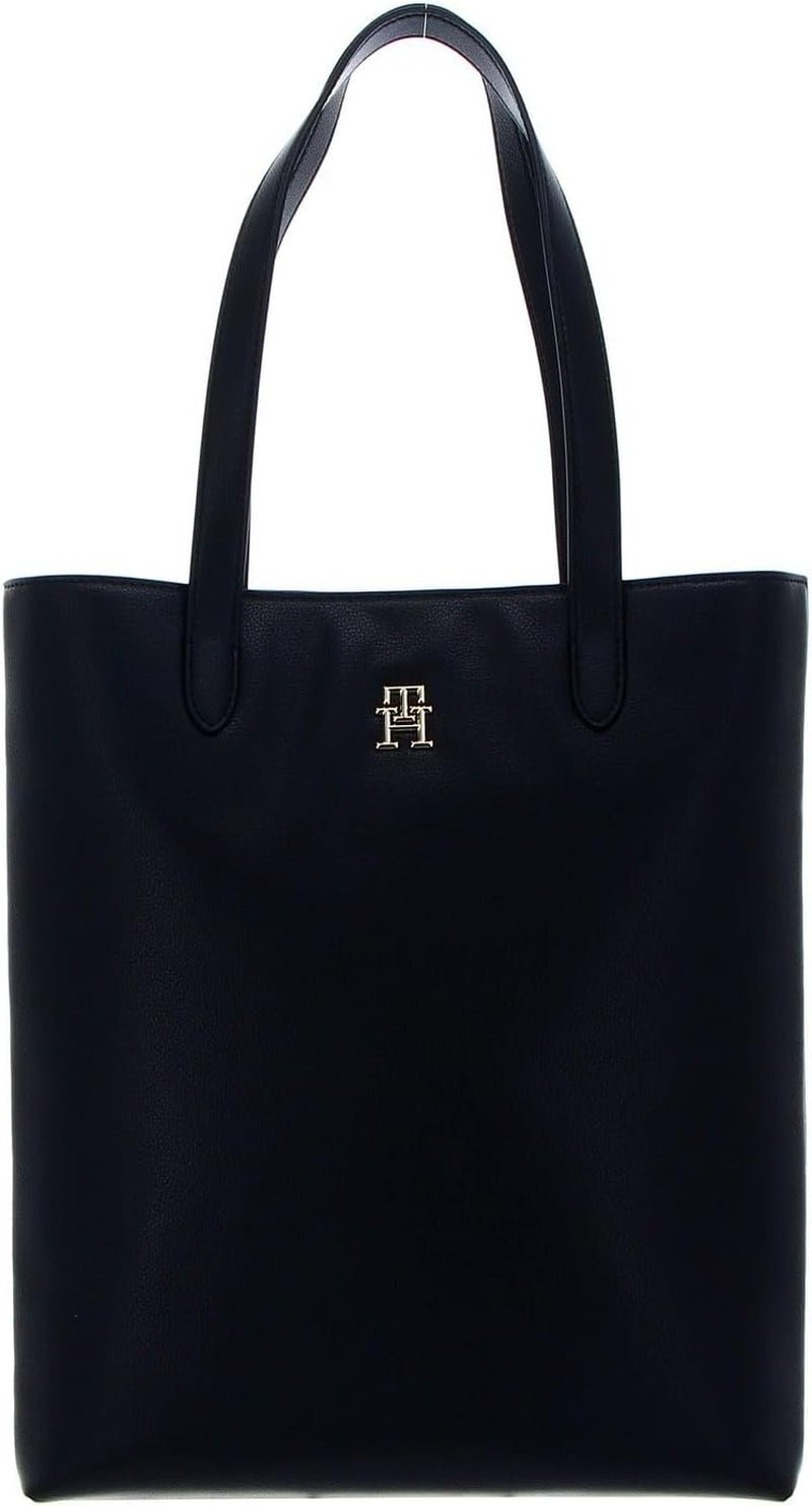 Tommy Hilfiger Th Casual Slim Tote Ns Torba damska Torby Naty Shop Czarny (czarny)