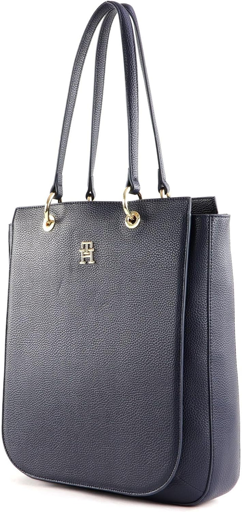 Tommy Hilfiger Th Emblem Ns Work Tote Aw0aw14498 Torba materiałowa Damska Torby Naty Shop