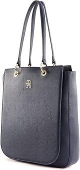 Tommy Hilfiger Th Emblem Ns Work Tote Aw0aw14498 Torba materiałowa Damska Torby Naty Shop