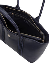 Tommy Hilfiger Th Logotape Tote Aw0aw17198 Torba materiałowa Damska Torby Naty Shop