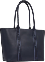 Tommy Hilfiger Th Logotape Tote Aw0aw17198 Torba materiałowa Damska Torby Naty Shop