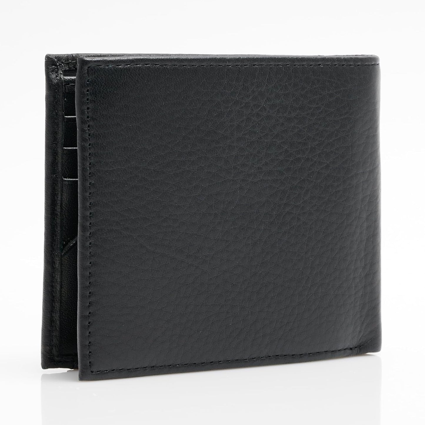 Tommy Hilfiger TH PREMIUM LEATHER EXTRA CC COIN Podwójny portfel męski Czarny Portfel męski OS Naty Shop