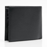 Tommy Hilfiger TH PREMIUM LEATHER EXTRA CC COIN Podwójny portfel męski Czarny Portfel męski OS Naty Shop