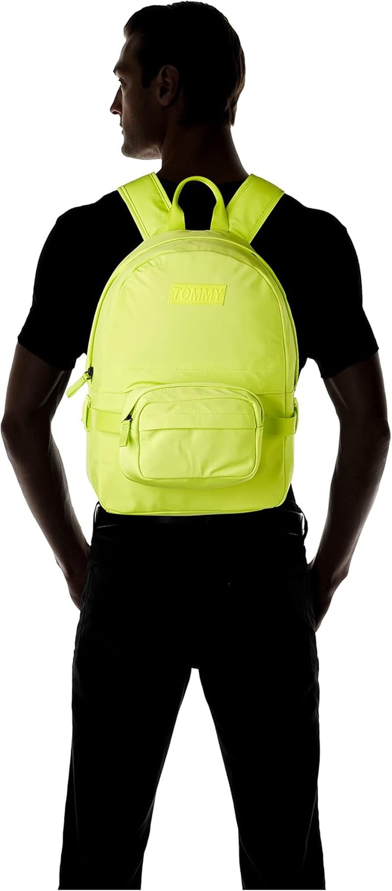 TOMMY HILFIGER Młodzieżowy plecak 2 w 1 Neo Lime Plecaki i tornistry Premium Naty Shop