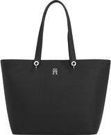 Tommy Hilfiger Torba typu Tote Bag Duży emblemat Torby Damskie Naty Shop Czarny (czarny)
