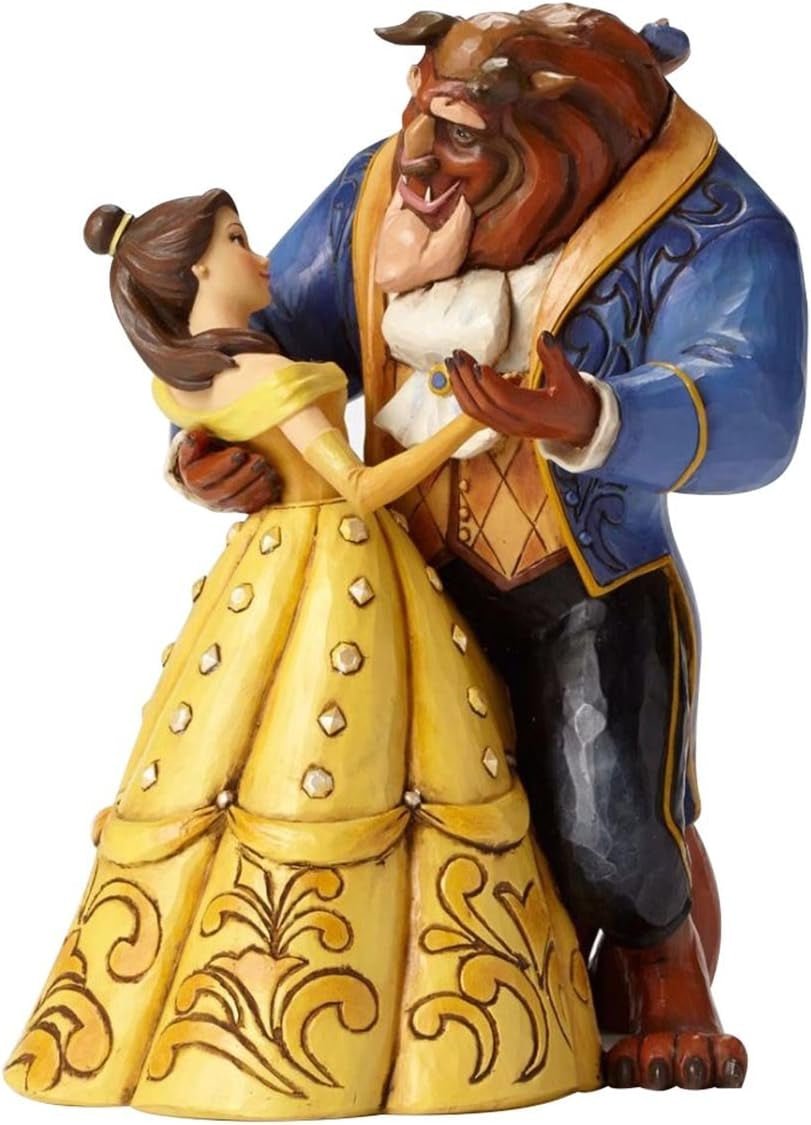 Tradycje Walc Księżyca - Figurka Belle & Beast Figurki i rzeźby Naty Shop Multicolor Standard