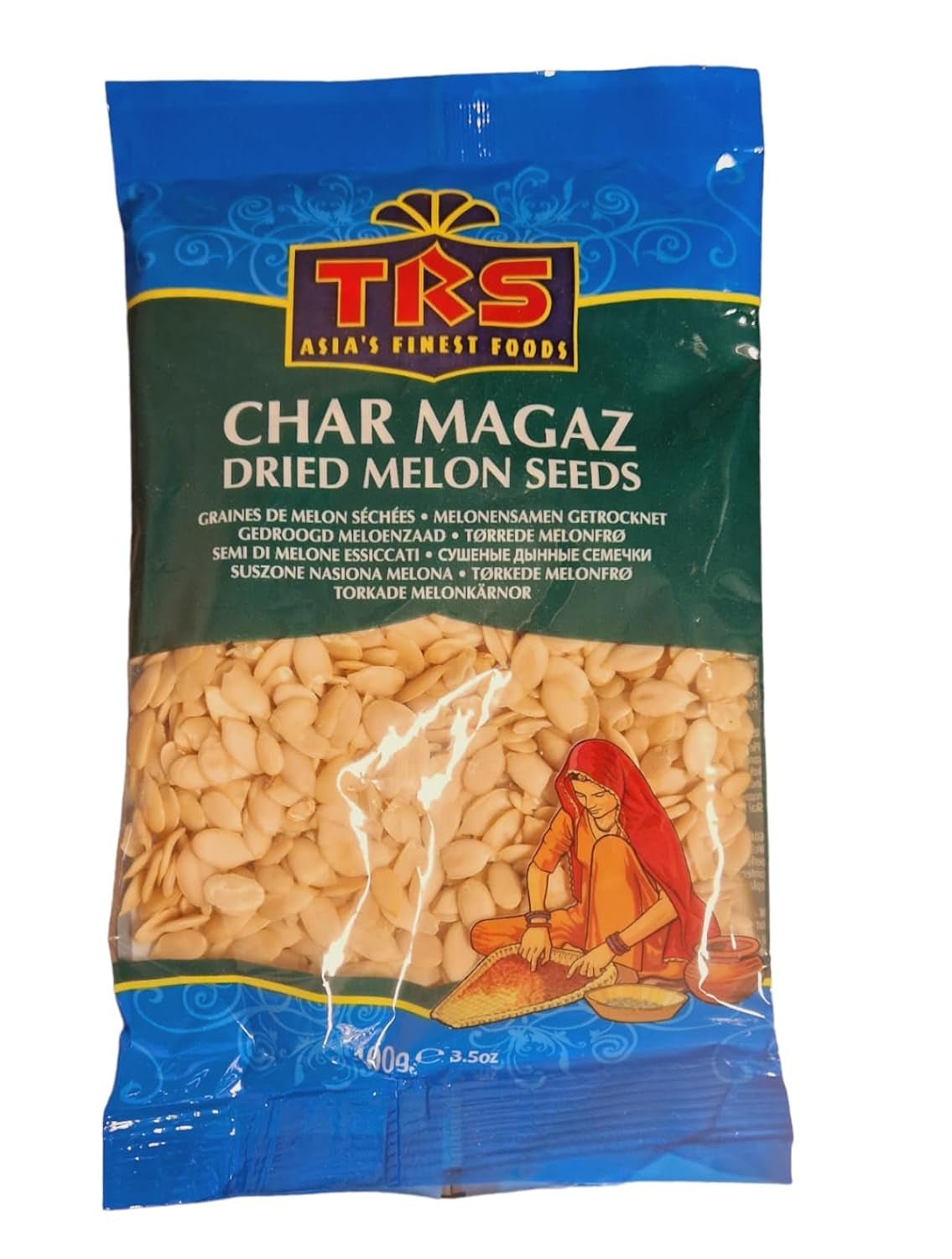TRS Charmagaz (suszone nasiona arbuza) 100 g produktów suszonych Naty Shop Domyślny tytuł