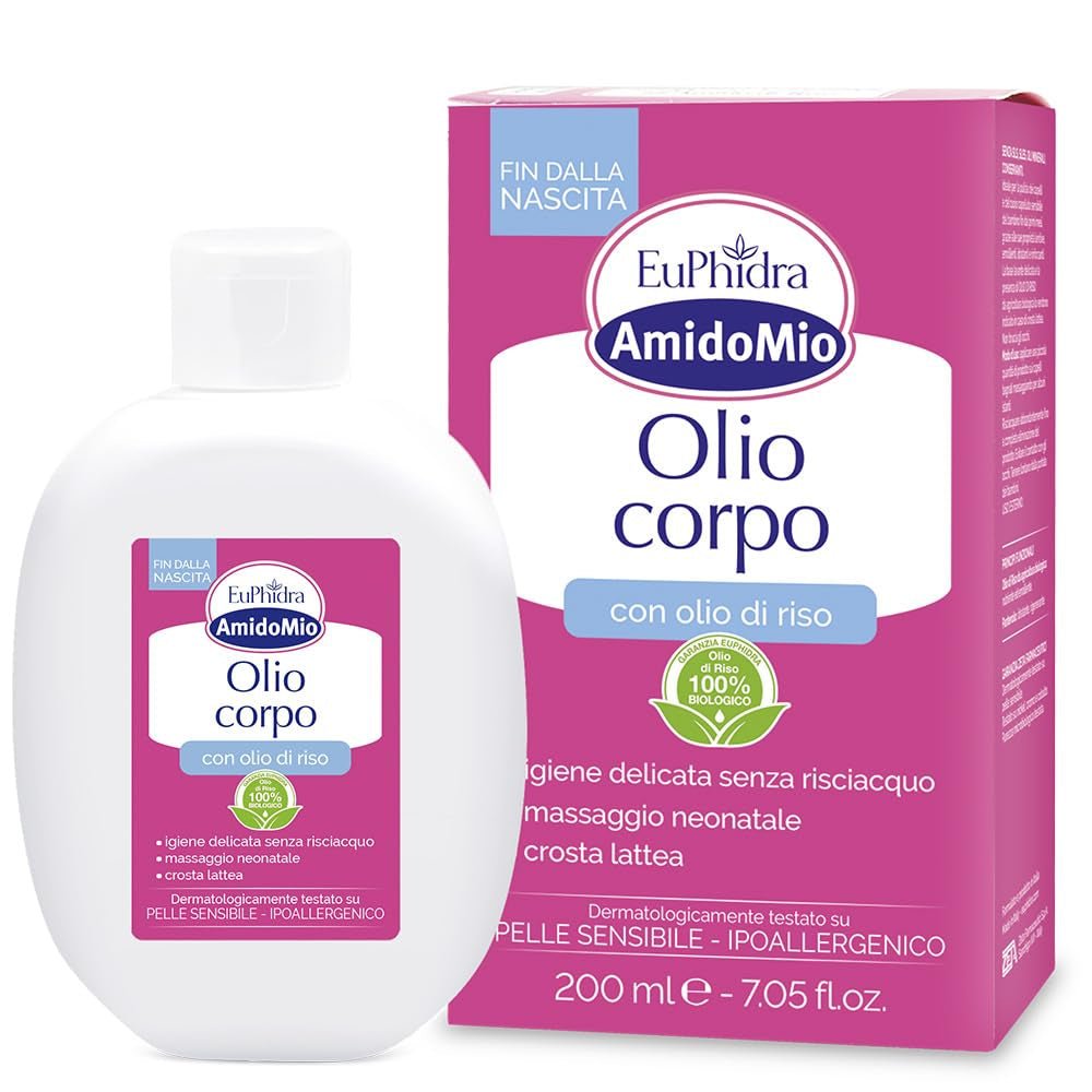 Starch Mio olejek do ciała usuwający ciemieniuchę u noworodków, 200 ml Dzieci - Kąpiel i pielęgnacja Naty Shop Tytuł domyślny