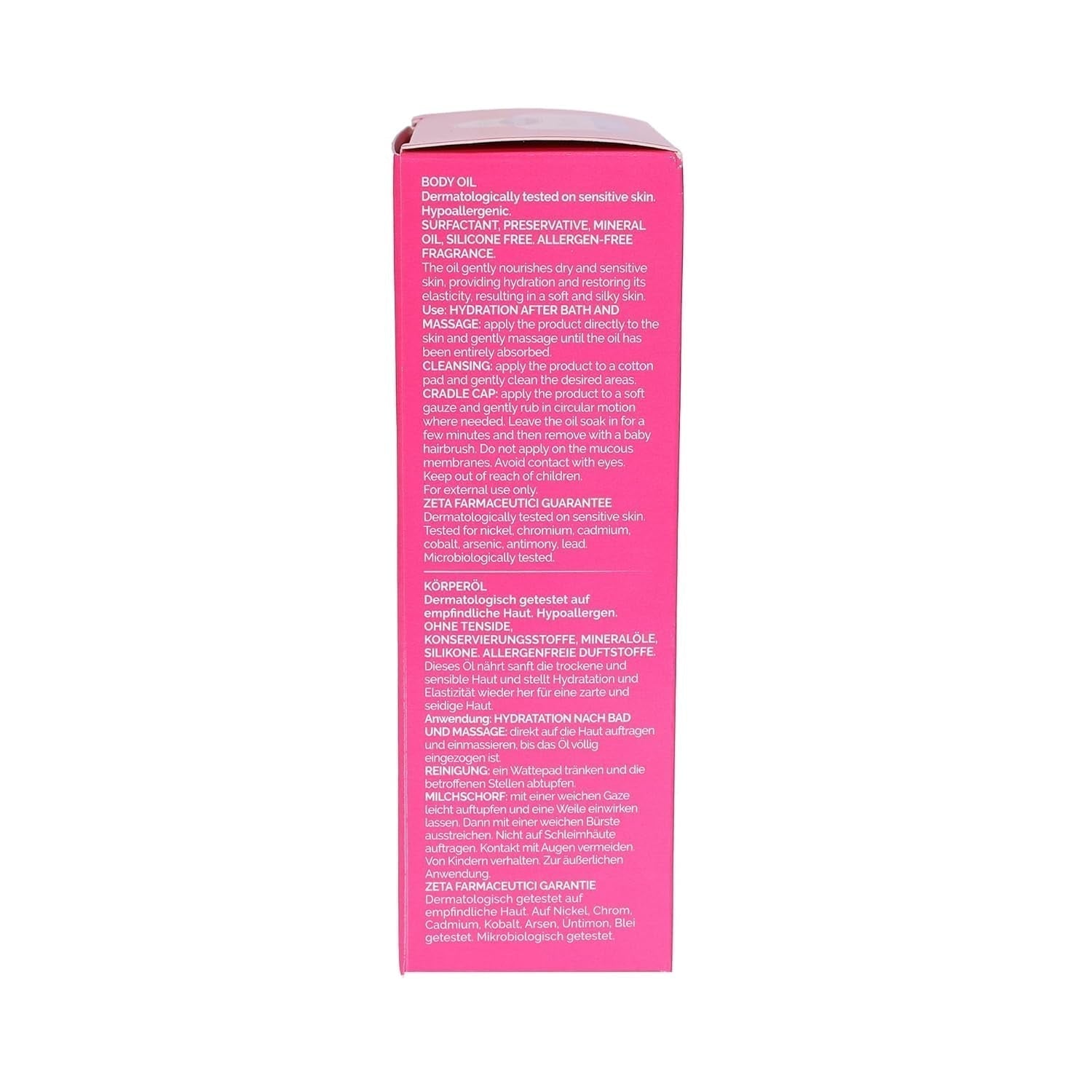 Olejek do ciała Starch Mio do usuwania ciemieniuchy u noworodków, 200 ml Dzieci - Kąpiel i Pielęgnacja Naty Shop