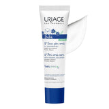 Uriage Baby Peri-Oral Care z organiczną, cenną bielą i miedzią-cynkiem 30ml - Natychmiast łagodzi podrażnienia - Naprawia i oczyszcza skórę - Szybko się wchłania - Bezzapachowy - 94% składników pochodzenia naturalnego Dzieci - Kąpiel i pielęgnacja skóry Naty Shop Tytuł domyślny