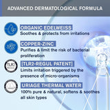Uriage Baby Peri-Oral Care z organiczną, cenną bielą i miedzią-cynkiem 30ml - Natychmiast łagodzi podrażnienia - Naprawia i oczyszcza skórę - Szybko się wchłania - Bezzapachowy - 94% składników pochodzenia naturalnego Dzieci - Kąpiel i pielęgnacja skóry Naty Shop