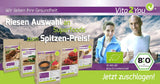 Vita2You Jagody Goji 1kg - kolcowój - suszone na słońcu - niesiarkowane i bez dodatków - 1000g - torebka zamykana na zamek - jakość premium Produkty suszone Naty Shop