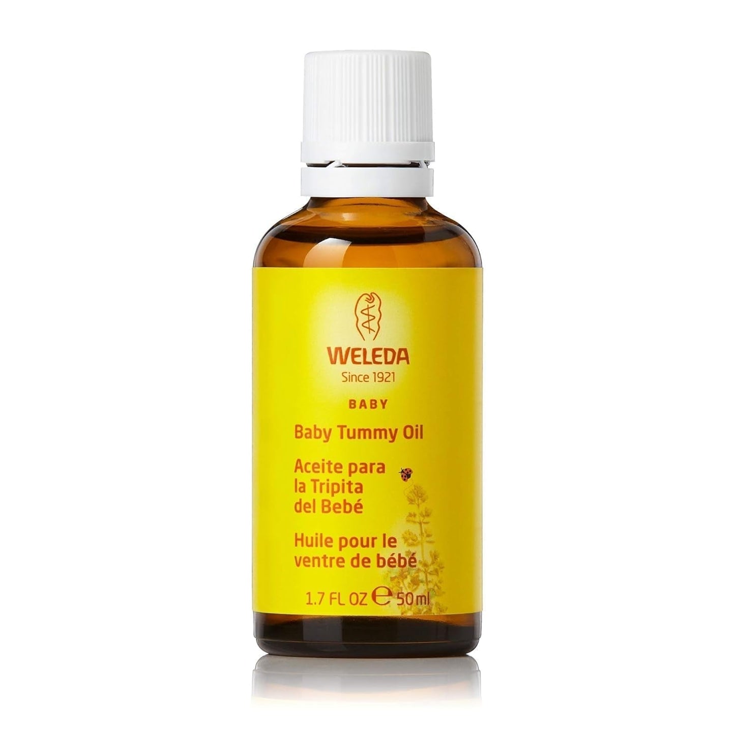Weleda Olejek na brzuszek dla dzieci, 50 ml Dzieci - kąpiel i pielęgnacja skóry Naty Shop Tytuł domyślny