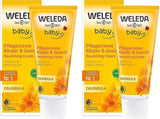 WELEDA Organic Baby Calendula Care Cream Body & Face 75ml - Krem do twarzy/krem do kosmetyków naturalnych z olejem sezamowym i lanoliną do pielęgnacji skóry suchej. Nawilżający krem pielęgnacyjny dla niemowląt i dzieci Dzieci - Kąpiel i pielęgnacja Naty Shop Tytuł domyślny
