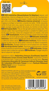WELEDA Organic Baby Calendula Magic Balm - Uniwersalny balsam naturalnych kosmetyków do twarzy i ciała do pielęgnacji i łagodzenia suchej skóry i ust. Uniwersalny bogaty balsam dla niemowląt i dzieci (1x 25g) Dzieci - Kąpiel i pielęgnacja Naty Shop