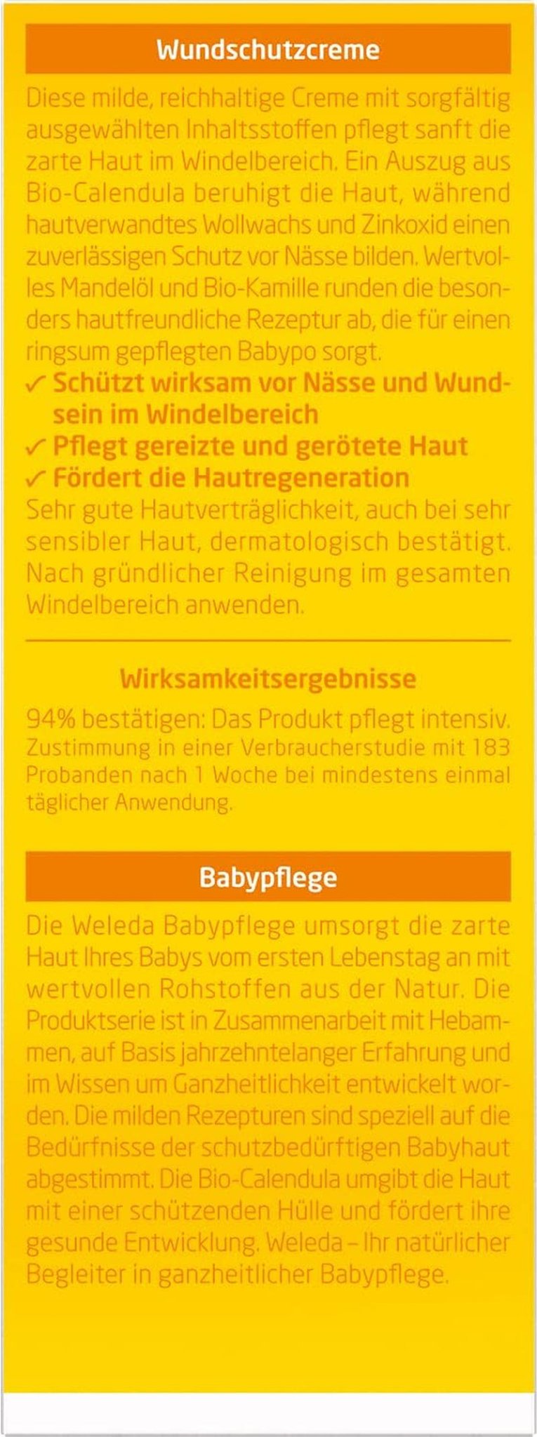 WELEDA Organiczny krem ​​ochronny na rany dla niemowląt z nagietkiem 75ml - Naturalny kosmetyk maść na rany/krem dla dzieci do ochrony wrażliwej skóry dziecka w okolicach pieluszki. Pomaga przy zaczerwienieniach, podrażnieniach i bólu skóry. Dzieci - Kąpiele i pielęgnacja skóry Naty Shop