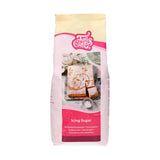 Cukier puder FunCakes, rafinowany cukier puder cukierniczy, bardzo drobna konsystencja, idealny do przygotowania kremu maślanego lub smarowania kremówki, halal, 900g Naty Shop pasta cukrowa Domyślny tytuł