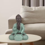 Zen Arôme SBM5 Posąg Zen Bodhi, zielono-brązowy, wysokość 20 cm Figurki i rzeźby Naty Shop