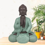 Zen Arôme SBM5 Posąg Zen Bodhi, zielono-brązowy, wysokość 20 cm Figurki i rzeźby Naty Shop
