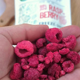 Maliny liofilizowane Kawałki łamane | XL 300g Owoce suszone liofilizowane | Suszone maliny Bezglutenowe Owoce liofilizowane | Owoce liofilizowane | Malina liofilizowana Naty Sklep z produktami suszonymi