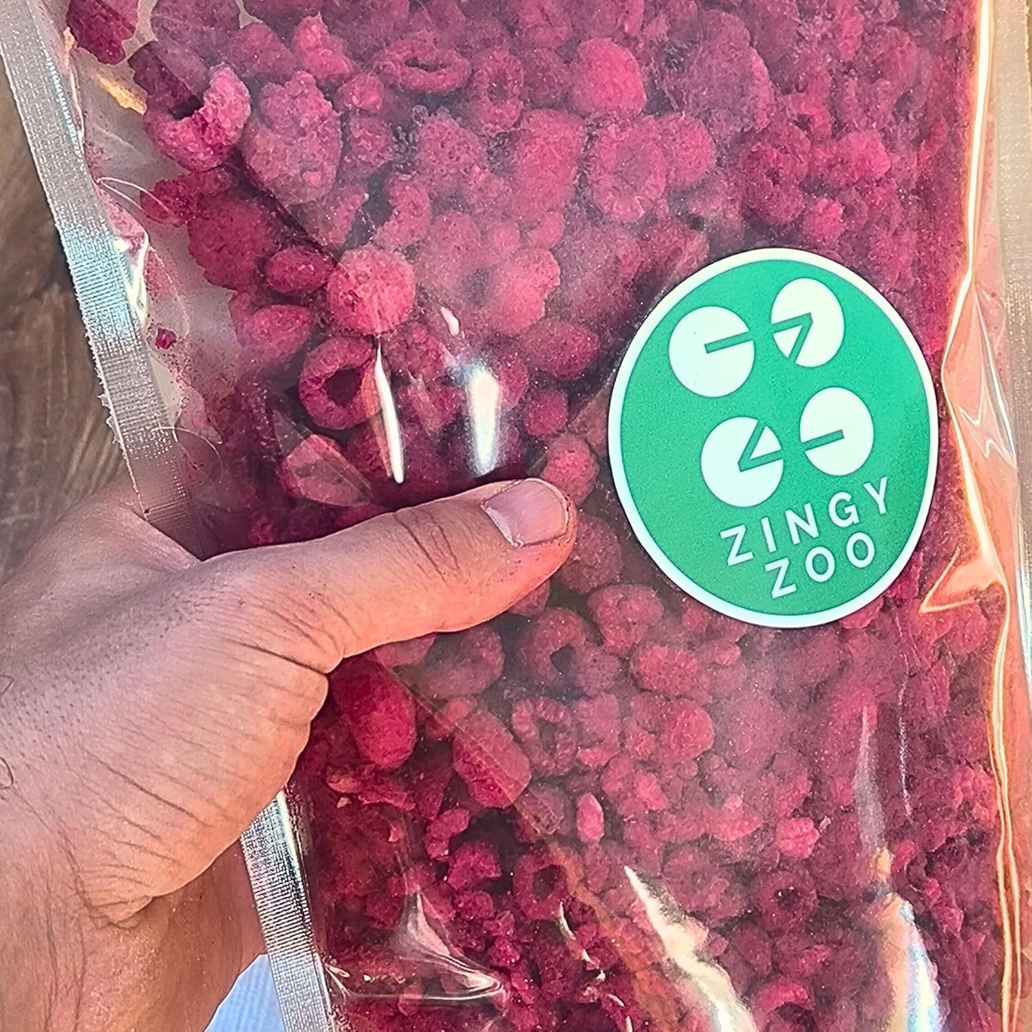 Maliny liofilizowane Kawałki łamane | XL 300g Owoce suszone liofilizowane | Suszone maliny Bezglutenowe Owoce liofilizowane | Owoce liofilizowane | Malina liofilizowana Naty Sklep z produktami suszonymi