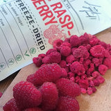 Maliny liofilizowane Kawałki łamane | XL 300g Owoce suszone liofilizowane | Suszone maliny Bezglutenowe Owoce liofilizowane | Owoce liofilizowane | Malina liofilizowana Naty Sklep z produktami suszonymi