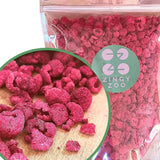 Maliny liofilizowane Kawałki łamane | XL 300g Owoce suszone liofilizowane | Suszone maliny Bezglutenowe Owoce liofilizowane | Owoce liofilizowane | Malina liofilizowana Naty Sklep produkty suszone 300G